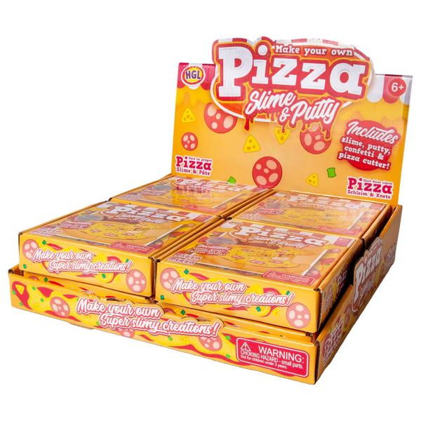 DIY Pizza Slime och Putty 6+ år