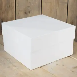 Tårtkartonger Vit 30 cm 25-pack