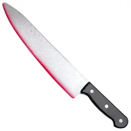 Kökskniv med Blodstänk