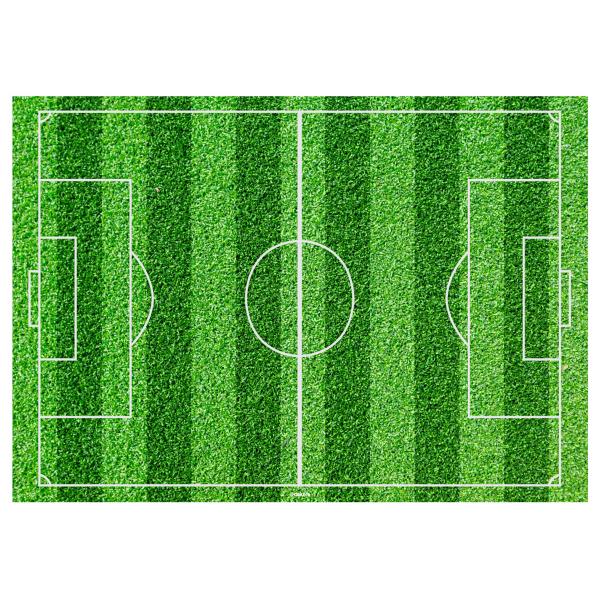 Tårtbild Fotbollsplan Rektangulär
