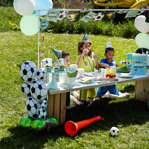 Folieballong Fotbollar Stående 53 x 78 cm