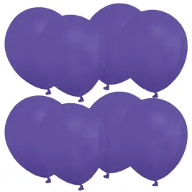 Lila Miniballonger Purple 100-pack