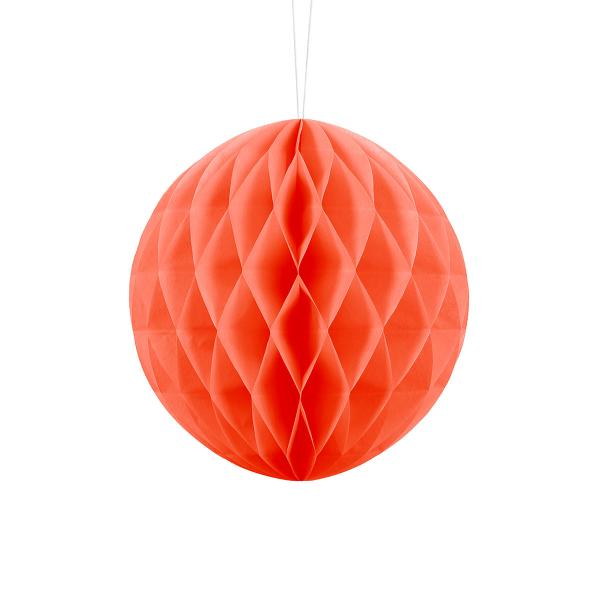 Hängande Honeycomb Orange 20 cm