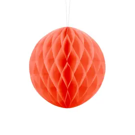 Hängande Honeycomb Orange 20 cm
