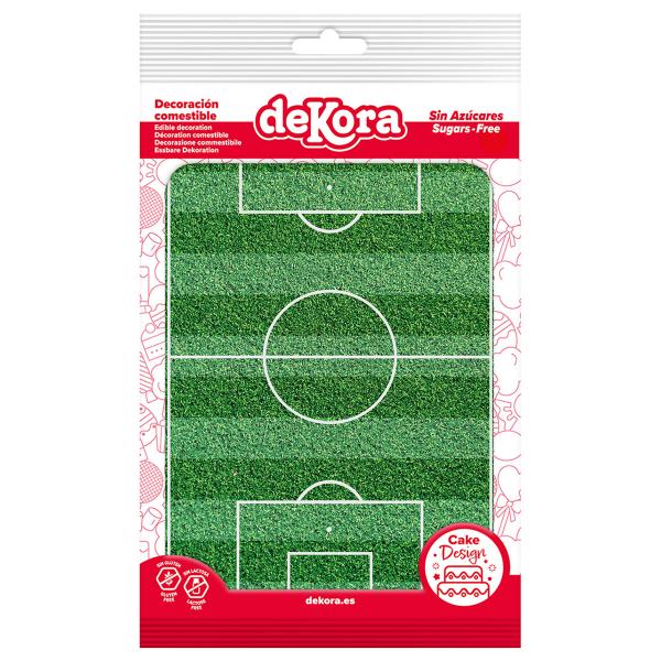 Tårtbild Fotbollsplan Rektangulär