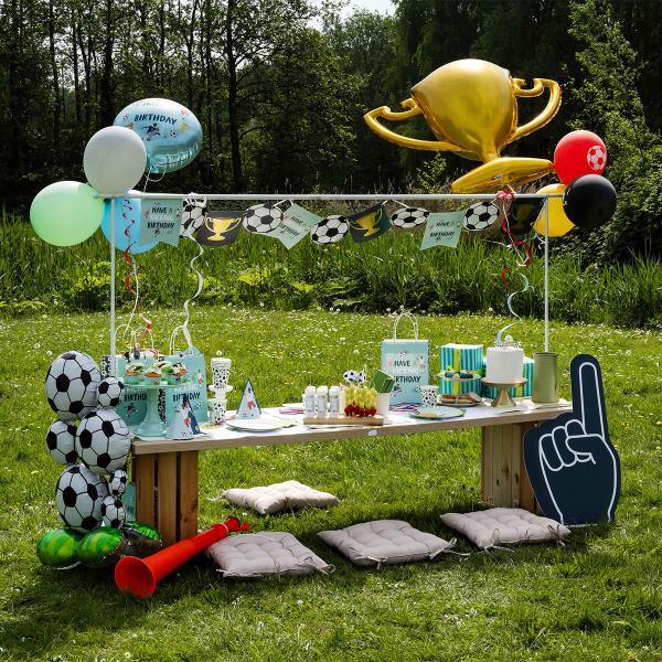 Folieballong Fotbollar Stående 53 x 78 cm