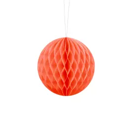 Hängande Honeycomb Orange 10 cm