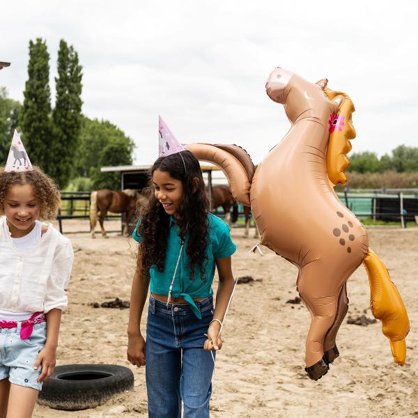 Folieballong Häst Springande 123 x 80 cm