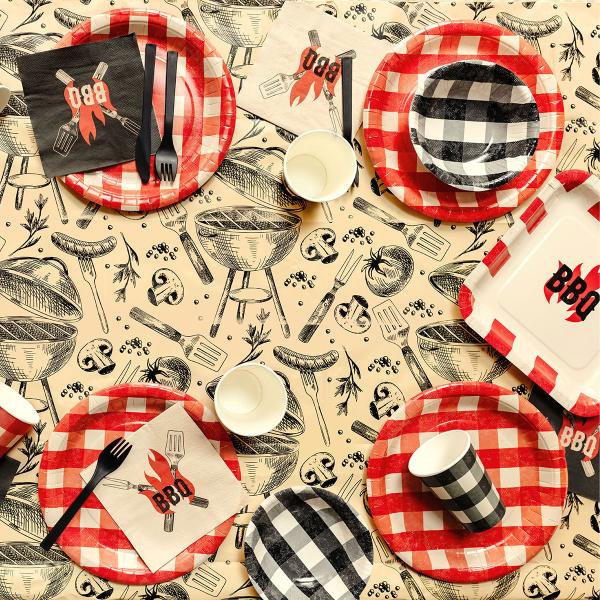 Pappersduk Grill 120 x 180 cm