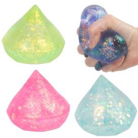 Squeeze Glittrig Diamant Leksak 7,5 cm