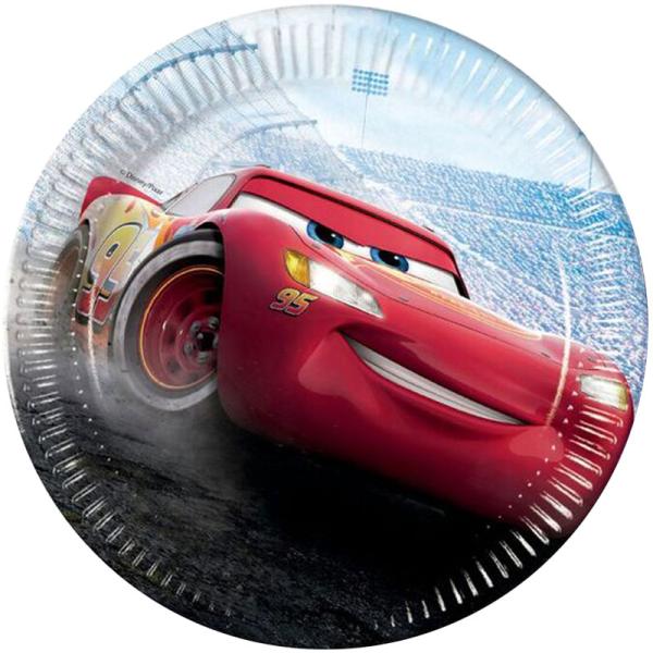 Cars The Legend of the Track Papperstallrikar