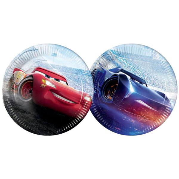 Cars The Legend of the Track Papperstallrikar