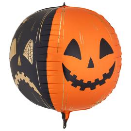 Folieballong Pumpor Orange/Svart