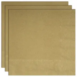 Engångsservetter Guld 20-pack