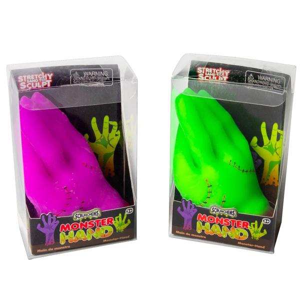 Squeeze Monsterhand Neon Leksak 14 cm