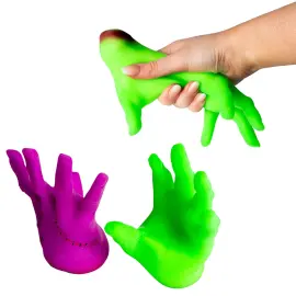 Squeeze Monsterhand Neon Leksak 14 cm