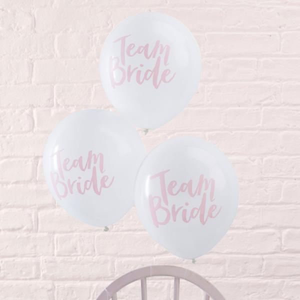 Team Bride Latexballonger