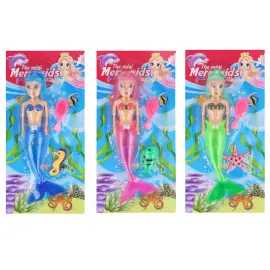 Sj&ouml;jungfru Docka med Tillbeh&ouml;r 20 cm 3-pack