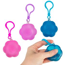 Squishy Blomma med Nyckelring 4,5 cm
