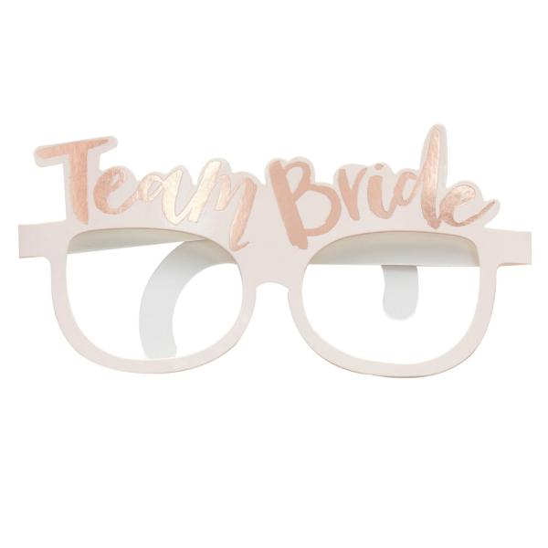 Team Bride Pappglasögon