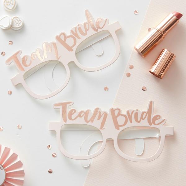 Team Bride Pappglasögon