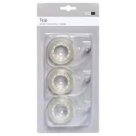 Tejp med Hållare 3-pack