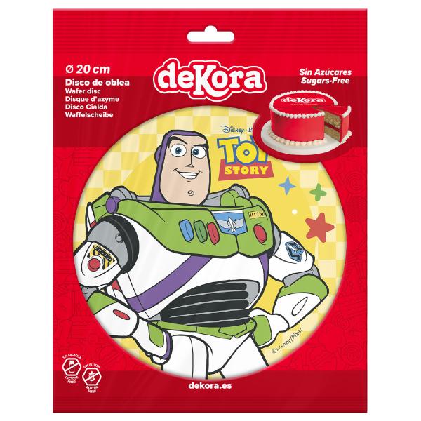 Tårtbild Buzz Lightyear 20 cm 5,5 g