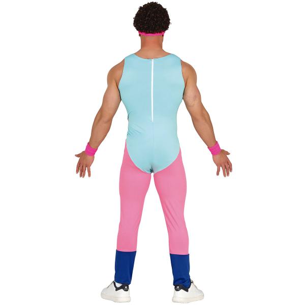 80-Tals Stretchig Träning Maskeraddräkt