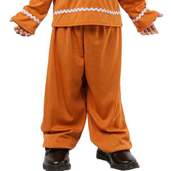 Pepparkaksgubbe Maskeraddräkt Barn 3-4 år