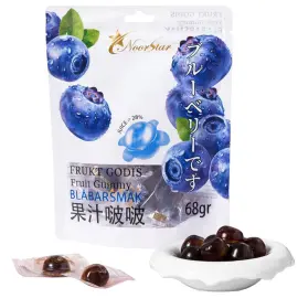 Fruktgodis Bl&aring;b&auml;r 68g
