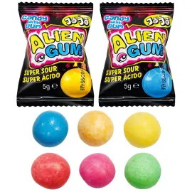 Supersurt Tuggummi Utomjording 5g