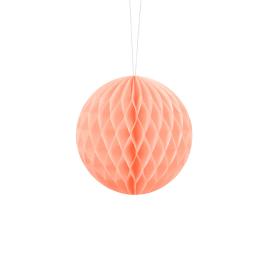 Hängande Honeycomb Ljus Persika 10 cm