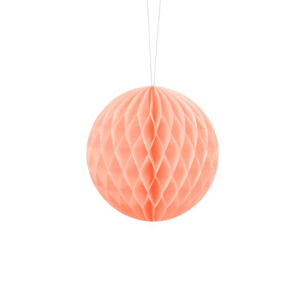 Hängande Honeycomb Ljus Persika 10 cm