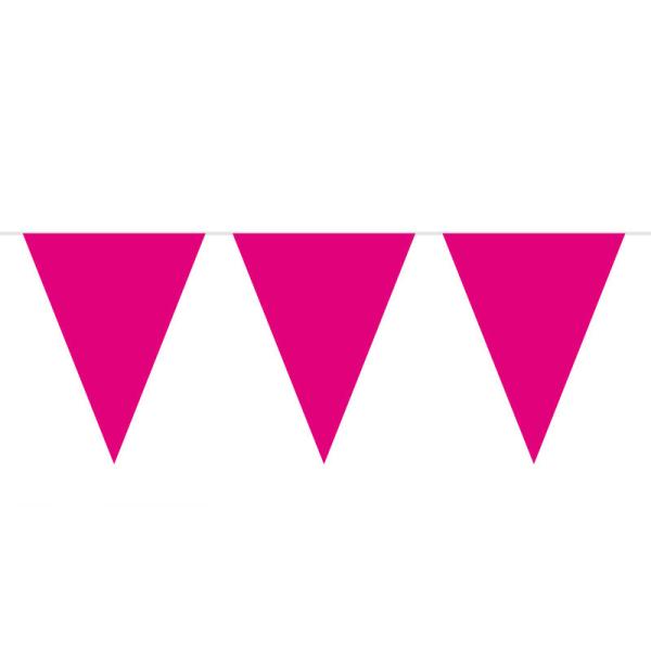 Flaggirlang Rosa