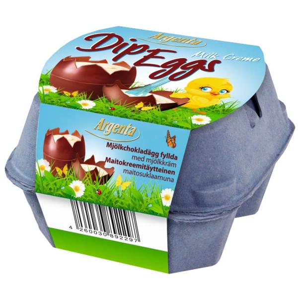 Chokladägg med Mjölkkräm