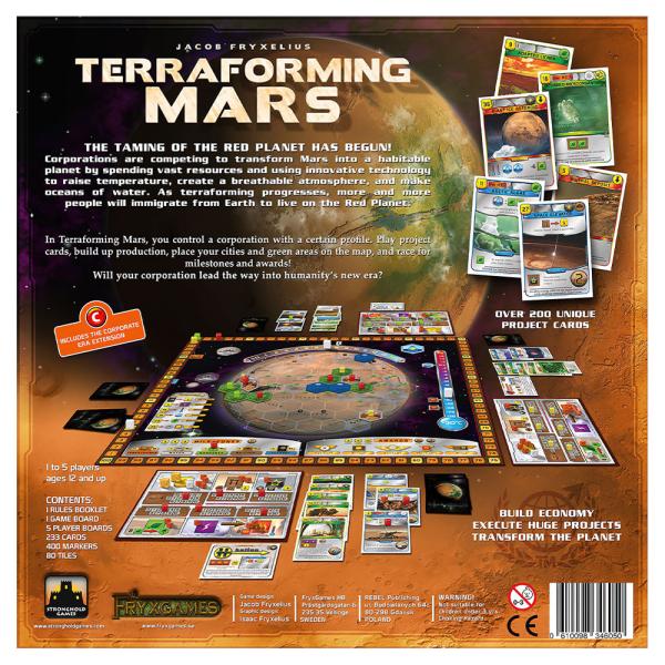 Terraforming Mars Spel Engelska