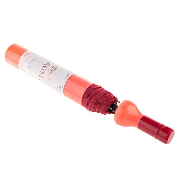Hopfällbart Paraply Roséflaska
