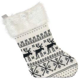 Renar Julstrumpa Svartvit