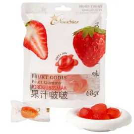 Fruktgodis Jordgubb 68g