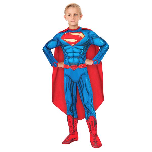 Superman Deluxe Maskeraddräkt Barn