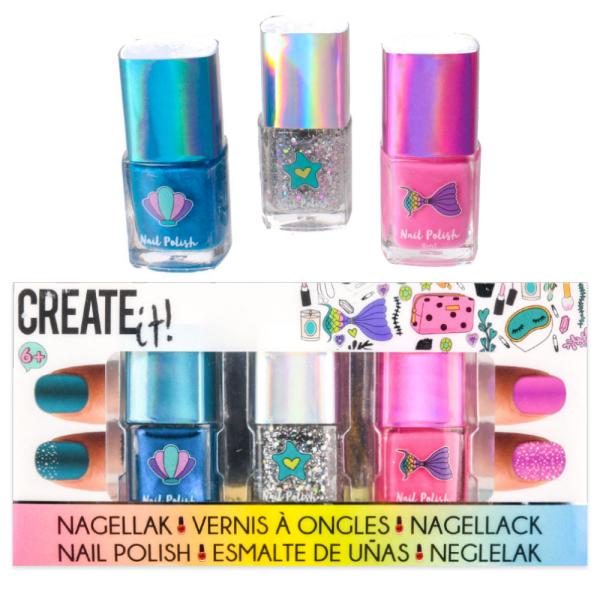Mermaid Nagellack för Barn