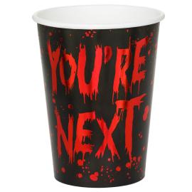 Pappersmuggar You're Next Svart/R&ouml;d 250 ml