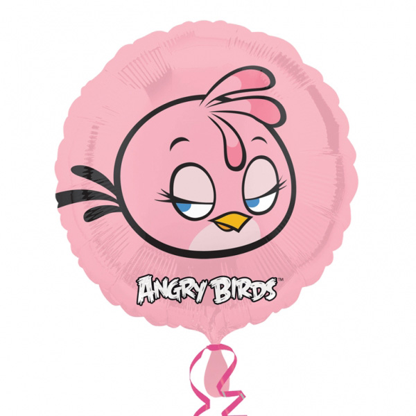 Angry Birds Pink Folieballong