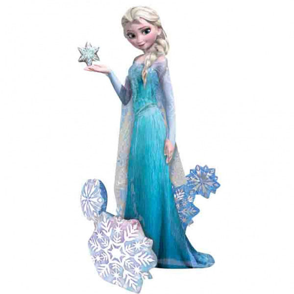 Läs mer om Frost Elsa Folieballong Airwalker