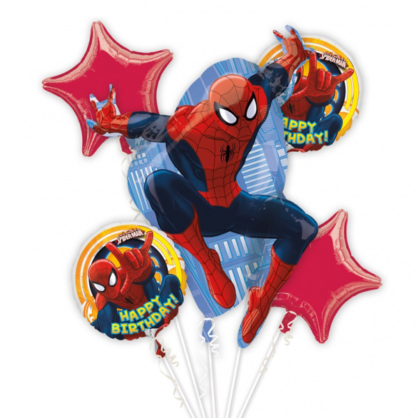 Spiderman Ballongbukett