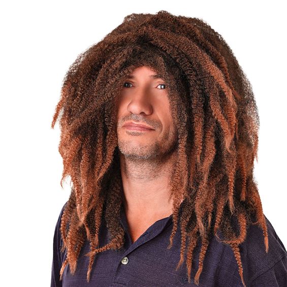 Läs mer om Bob Marley Peruk med Dreadlocks