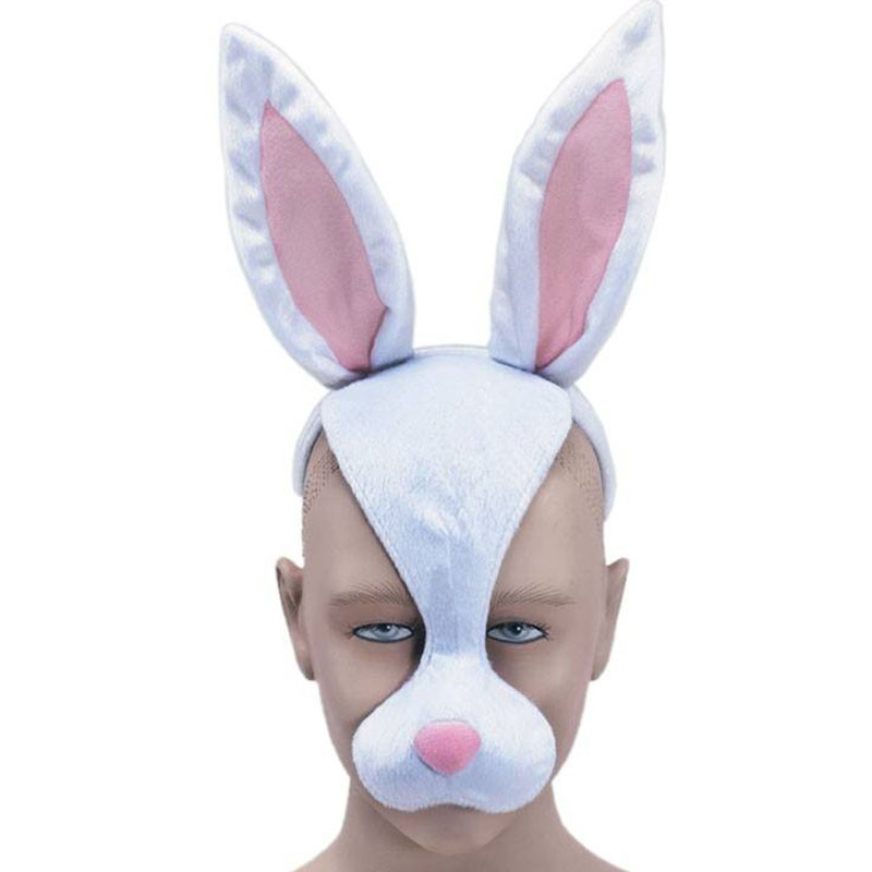 Vuxenmasker - Kaninmask med Ljud