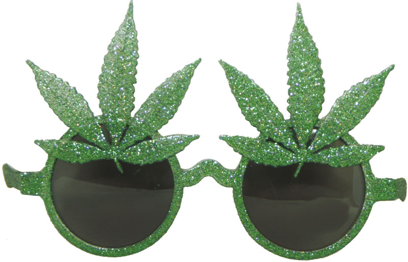 Glasögon med Cannabis thumbnail