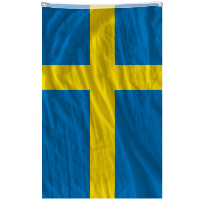 Läs mer om Sverige Flagga