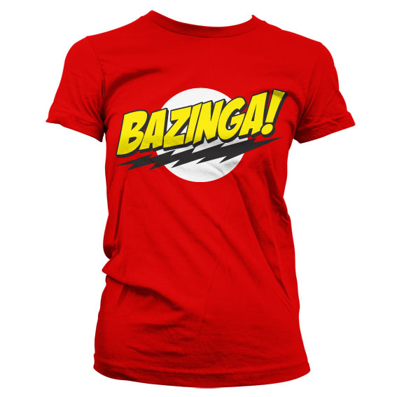 Läs mer om Bazinga Dam T-shirt